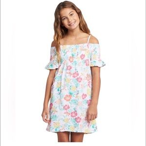 Barbie x Roxy Floral Off-Shoulder Dress